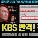 KBS 홍사훈 기자 반격 이미지