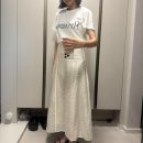 608 | 시타 시스루 레이어드 스커트 베이지 CTS608 후기 사계절 활용 스커트 추천