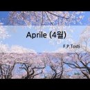 Aprile (4월) / Tosti / 가사, 해석 이미지