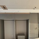 모아1단지 | 내포 신도시 인테리어필름 │ 모아미래도 1단지 아파트 싱크대 · 문틀 · 신발장 · 아트월 필름 시공...