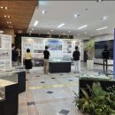 평택시청 본관 로비서 신청사와 서부출장소 등 모형 전시 이미지