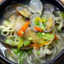 바지락칼국수 이미지