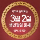 오늘의 운세 --- 2025년 3월 2일(음력 2월 3일) 庚午 일요일 이미지