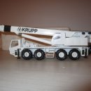 Conrad 1/50 Krupp 4-Axle Rough Treeain Hydraulic Truck Crane White(콘라드 구형 크룹 4축험지용크레인모형1/50스케일) 이미지