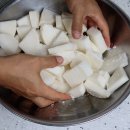 깍두기 황금레시피 깍두기 맛있게 담는법 이미지