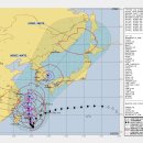제 11호 태풍 힌남노(HINNAMNOR) 예상경로 (2022년 9월 3일 현재) 이미지