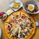 신길동불고기 | 신길동맛집] 쉬림프골드&amp;트러플양송이불고기피자 고구마치즈스틱 불고기볶음밥까지 든든한 주말 외식...