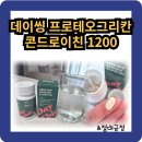 상어연골 콘드로이친 데이씽 프로테오글리칸 콘드로이드친1200 후기