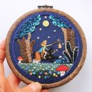 프랑스 자수 이미지