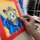 오일파스텔로 색감 표현하기 이미지