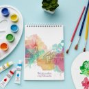 수채화&아크릴 팝 아트 이미지