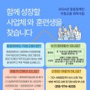 2024년 중증장애인 지원고용 참여 사업체 및 훈련생 모집(하반기) 이미지