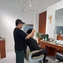 청라바버샵 기와이발소 커트, 무향 비건 염색 후기