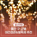 신호솔밭공원 | 울산 크리스마스&amp;연말에 가볼 만한 야간경관&amp;빛축제 추천
