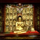 상주 남장사 보광전 목각아미타여래설법상 이미지