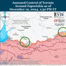 러시아 공세 캠페인 평가, 2024년 12월 19일(우크라이나 전황 이미지