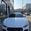 두물로 11 | 인천랩핑 마세라티 전체 랩핑 - 오벨 피아노 화이트2( PIANO WHITE VERSION2) 컬러감 후기 헤리티지