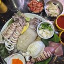 바보그리고천재족발식당 | [용산 맛집] "개나리식당 삼각지점" 산오징어모듬한상!!! 오징어를 질릴때까지 묵어보자
