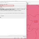 QGIS 지역명 보는 방법 이미지