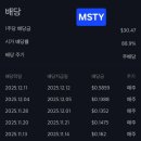 (주)의미있다 | 일드맥스 CONY, MSTY ETF 주배당 현황과 투자 후기