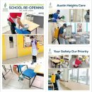 Sanitization &amp; Disinfection of classrooms and cleaning of the school compound 이미지