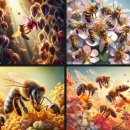 꿀벌의 식이 선택은 건강과 농작물 수분에 영향을 미칩니다: 새로운 인사이트 공개 이미지