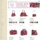 Vera bradley 50%세일정보입니다. 이미지