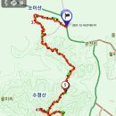 수정산 가파른 길 이미지