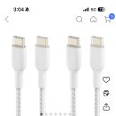 벨킨 BoostCharge USB C타입-C타입 고속 충전케이블 2개, 12,000원 이미지