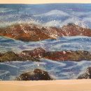 힐링 수채화 이미지