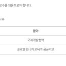 한림대학교 글로벌협력대학원 | [춘천]한림대학교 글로벌협력대학원 겸임교수(비전임) 채용 공고(~6.7)