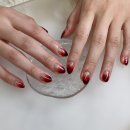 (Nail)네일 호 | 의정부 네일샵 ‘호다다네일’ 레드 그라데이션 후기💅