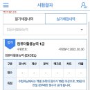 [컴퓨터활용능력1급실기] 38세 주부-한달만에 1급 합격했어요! 3번째 합격~ 이미지