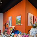 즐거운 유화 이미지