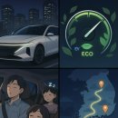 강진주유소(현대) | 현대 디 올 뉴 그랜저 하이브리드 실연비 3박 4일 장거리 주행 후기