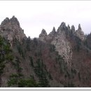 철지난 공룡능선을 나 홀로 이미지