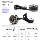 중국 제조회사_ BLDC MOTOR : 1270W(1.27kw), 27V, 1.1A~53a, 7200rpm, 52-15mm spec 비 이미지
