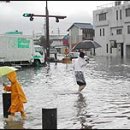 일본은 경사났군 경사났어 ... - Japan battered by Typhoon Meari : BBC NEWS 이미지