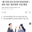 "월 70만•5년 부으면 5000만원"...정부 내년 '청년계좌' 도입 확정 이미지