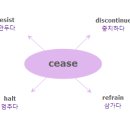 [IELTS 한단어씩-040] cease 와 비슷한 의미를 가진 단어는? 이미지