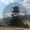 무곡리 삼층석탑 | 경주 감은사지 삼층석탑 방문 후기 | 경주 여행 코스 추천