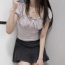 도로시(Dorothy) | [REVIEW] DRYROSE 드라이로즈 DOROTHY SHIRRING TOP 도로시 셔링 탑 후기