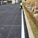 공원구역 | 주차선도색 일산 장안추모공원 융착식 장애인구역 및 주차라인 시공 후기