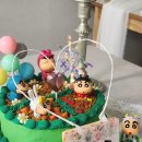 달마담 앙금플라워 떡케이크