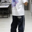 얼터너티브 | "아디다스 신상 데님팬츠" 90s 얼터너티브 와이드 레그 스케이터 진 후기