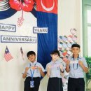 In celebration of Merdeka Day, AHIS students expressed their love for Malay 이미지