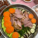 엄빠랑 오리훈제야채찜 냠냠 (+오렌지나무 분갈이)