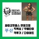 [체육관 소개] 싸이코핏불스 반여동 / 반여동킥복싱,반여동복싱,반여동pt,안락동pt