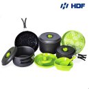 덕신로 | [코펠] HDF 해동 카리스마 하드 코펠 세트 (낚시, 캠핑용 경질코펠 5~6인용 내돈내산 사용 후기)