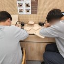 [다이음] 원목공예-스툴과 도마만들기 | 이란성 쌍둥이아빠의 도전! 힐리언스 " 선마을 목공방 - 나무도마 만들기" 솔직 후기